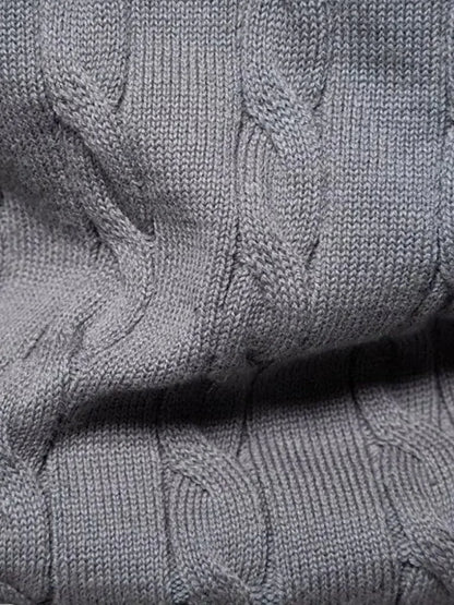 Cotton  Crew Neck Pullover Sweater | Savile & Co.