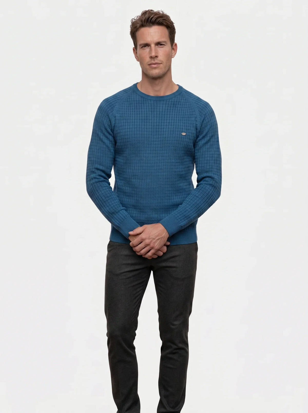Crew Neck Knitwear Jumper Sweater | Savile & Co.