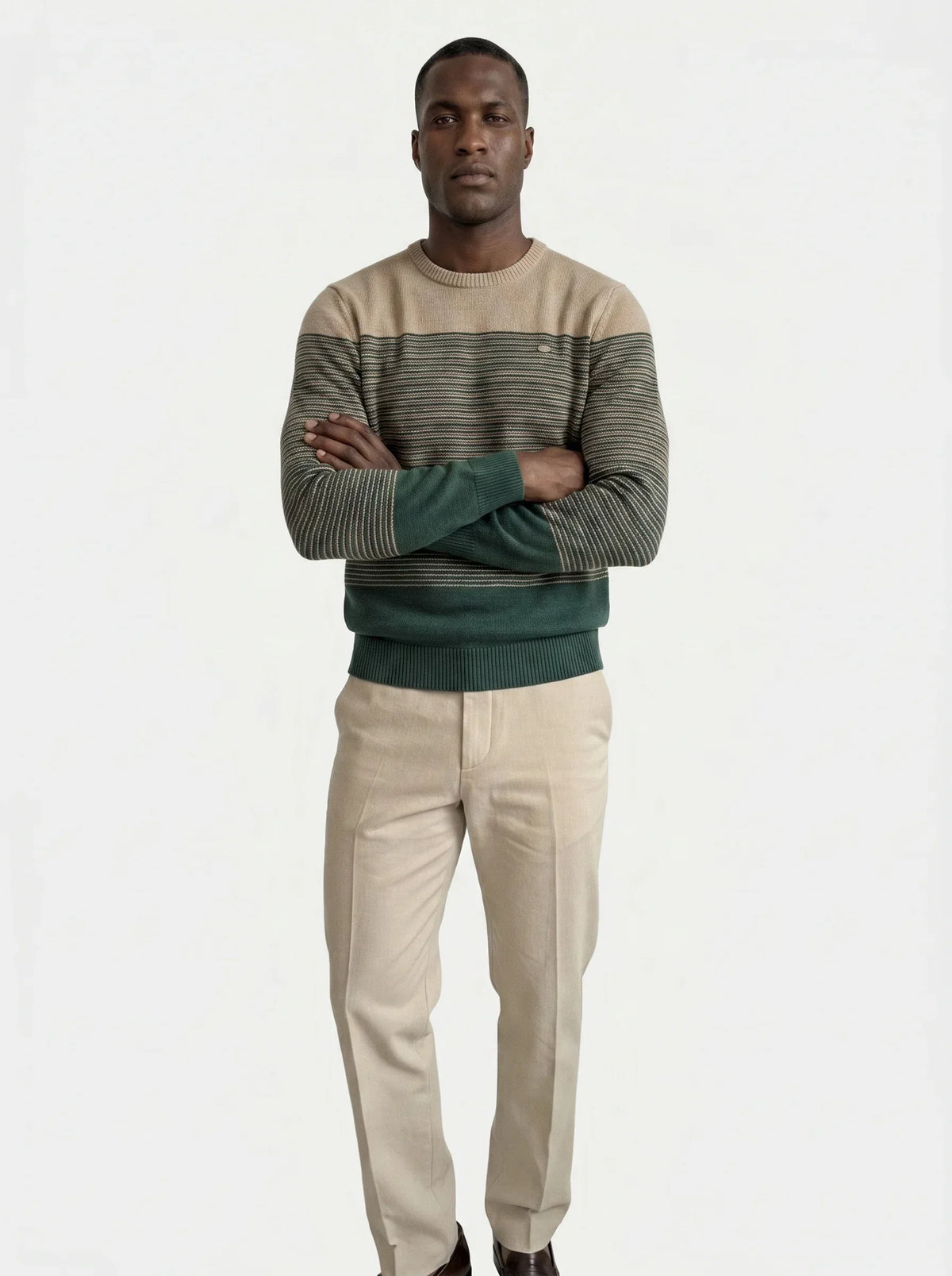 Crew Neck Knitwear Knit Pullover Sweater Jumper | Savile & Co.