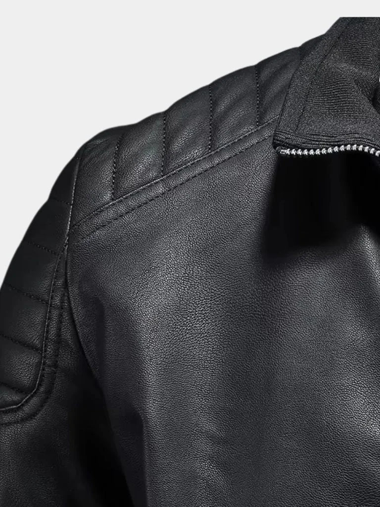 Crusader Leather Jacket | Savile & Co.