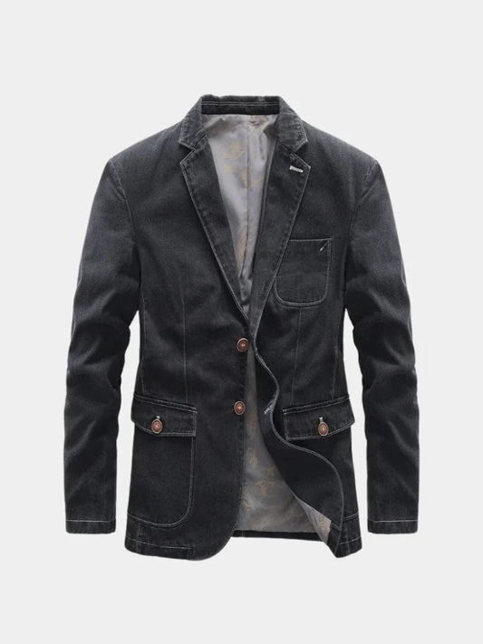 Denim Covenant Blazer Jacket | Savile & Co.