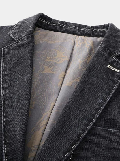 Denim Covenant Blazer Jacket | Savile & Co.