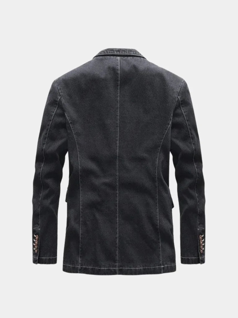 Denim Covenant Blazer Jacket | Savile & Co.