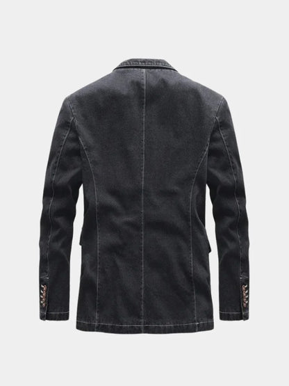 Denim Covenant Blazer Jacket | Savile & Co.