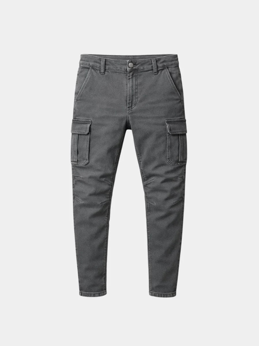 Denim Jeans Cargo Trousers | Savile & Co.