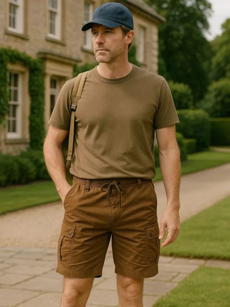 Dominion Trail Cargo Shorts | Savile & Co.