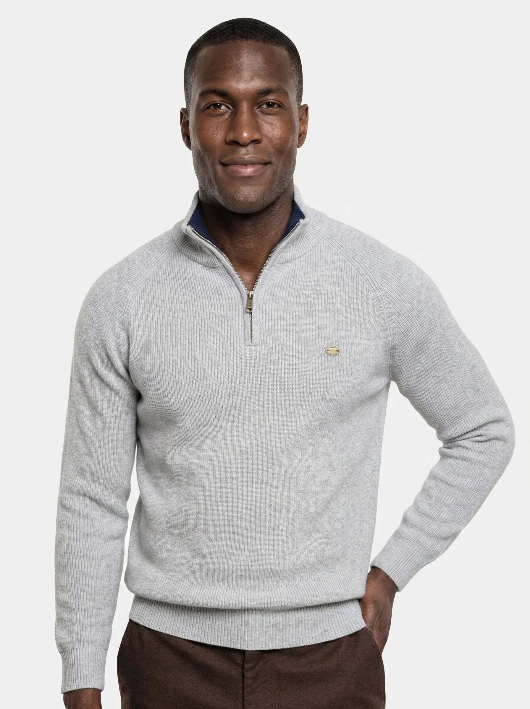Elegant Quarter Zip Sweater | Savile & Co.