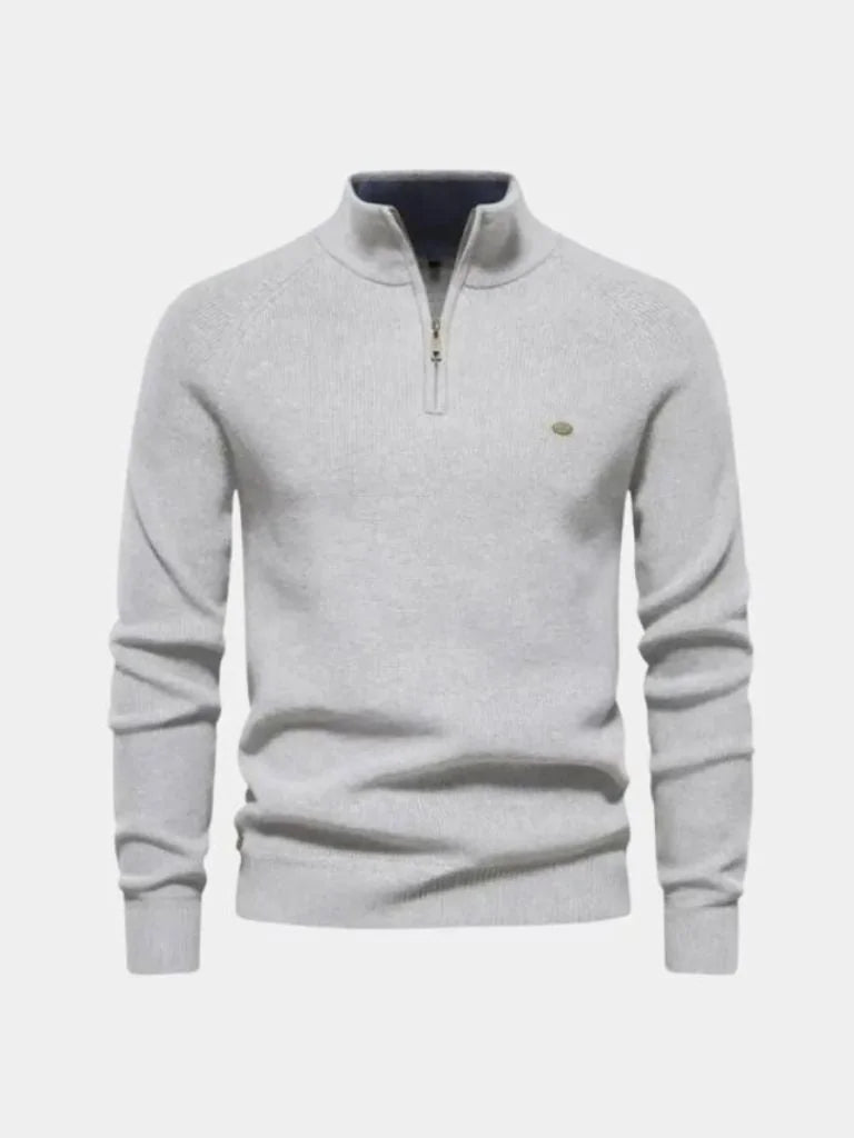 Elegant Quarter Zip Sweater | Savile & Co.