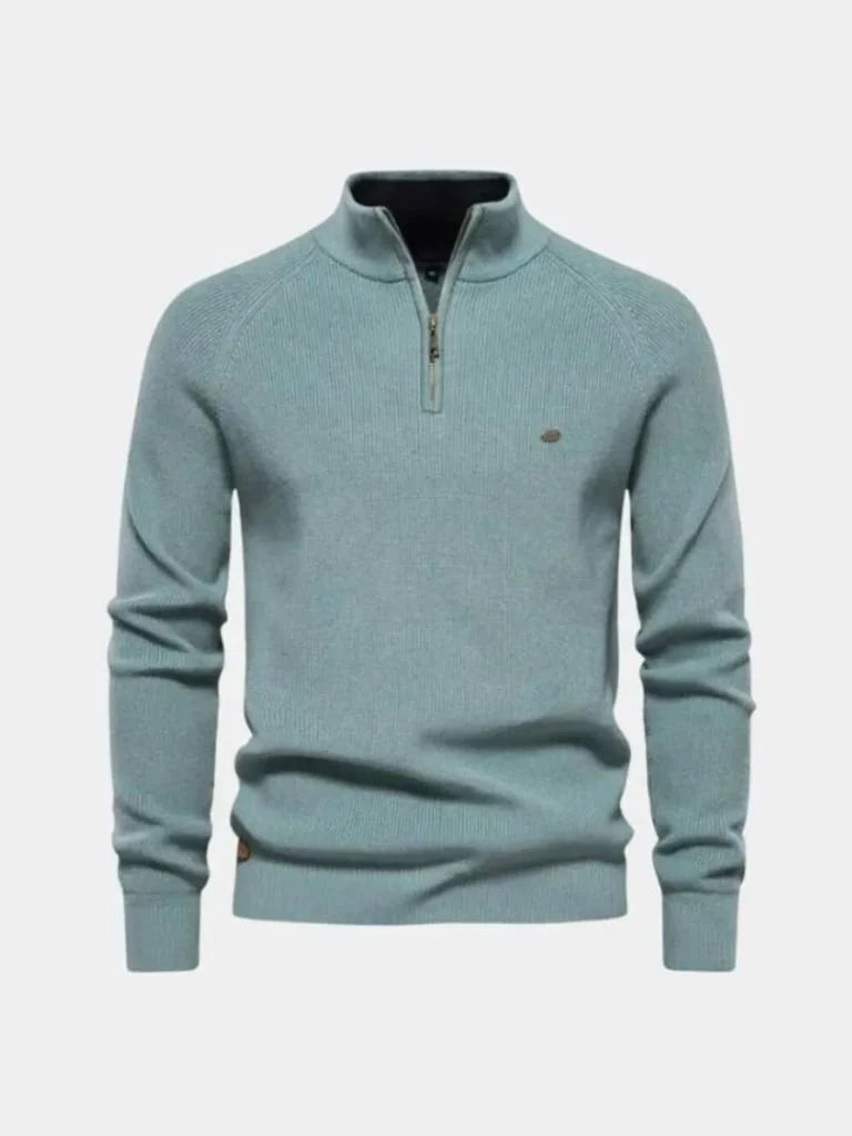 Elegant Quarter Zip Sweater | Savile & Co.