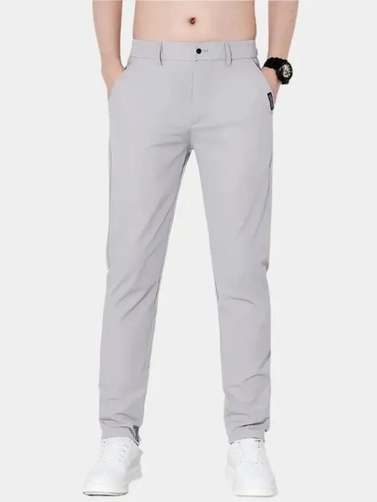 Essencial Stretch Trousers - New Elastic Waist | Savile & Co.