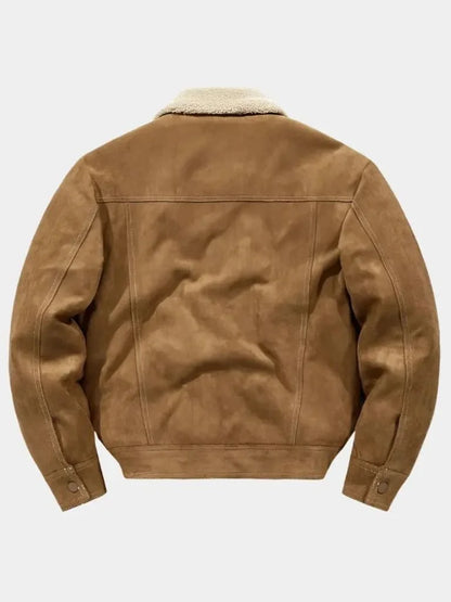 Essential Fleece Suede Jacket | Savile & Co.
