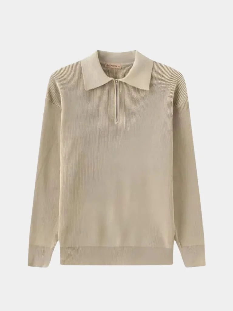 Essential Half Zip Pullover Sweater | Savile & Co.