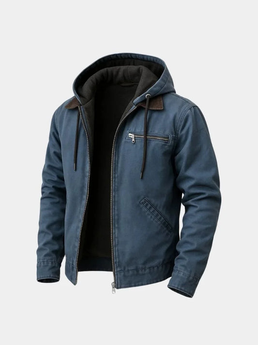 Essential Hooded Work Jacket | Savile & Co.