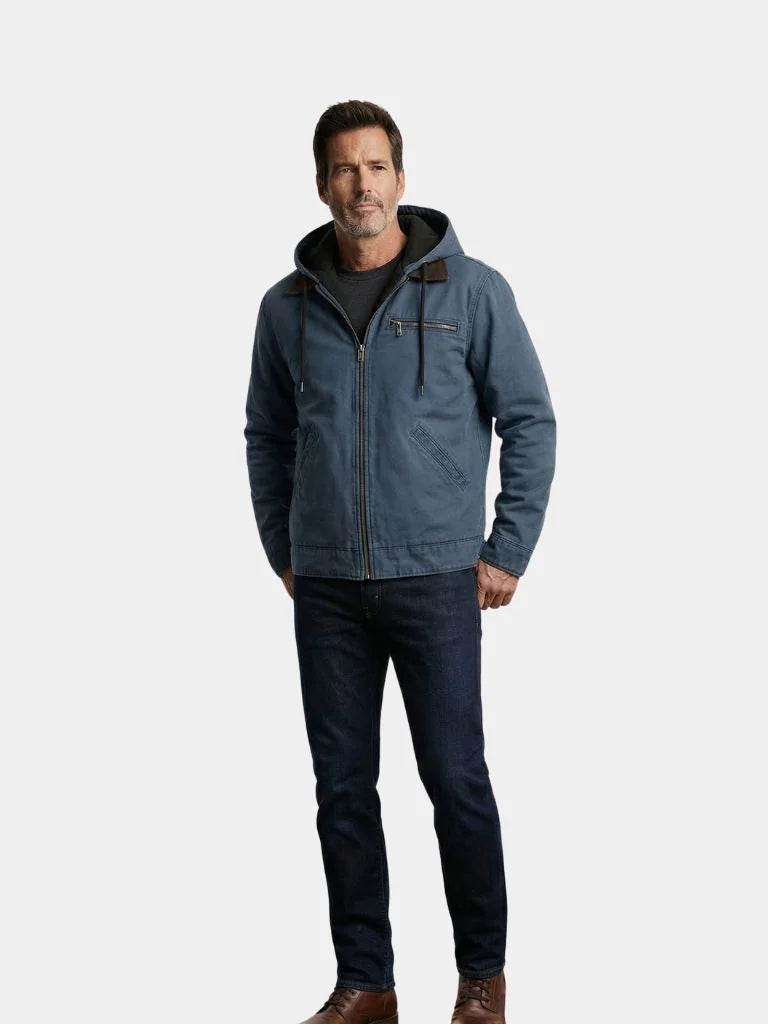 Essential Hooded Work Jacket | Savile & Co.