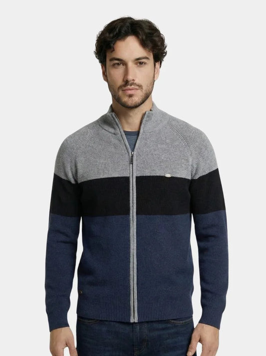Essential Knit Zipper Sweater | Savile & Co.