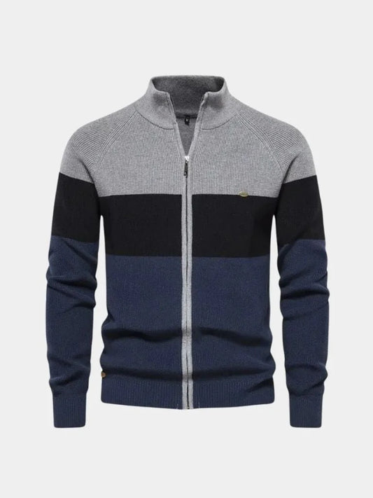Essential Knit Zipper Sweater | Savile & Co.