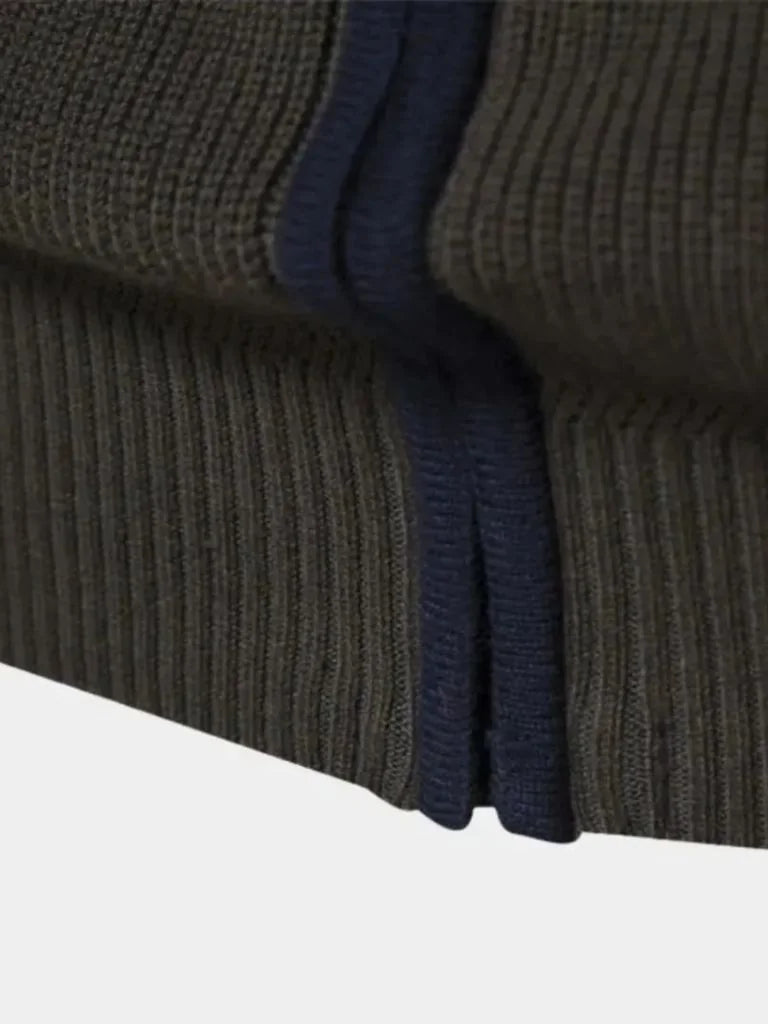 Essential Knit Zipper Sweater | Savile & Co.