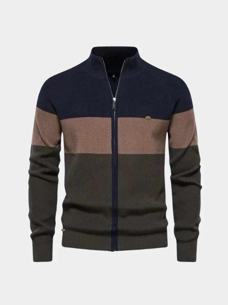Essential Knit Zipper Sweater | Savile & Co.