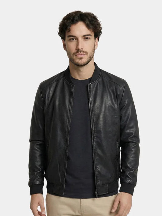 Essential Leather Jacket | Savile & Co.