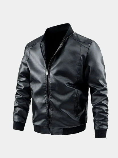 Essential Leather Jacket | Savile & Co.
