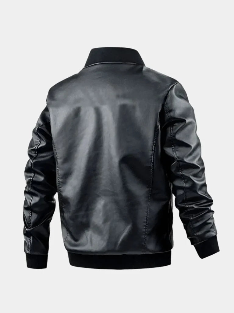Essential Leather Jacket | Savile & Co.