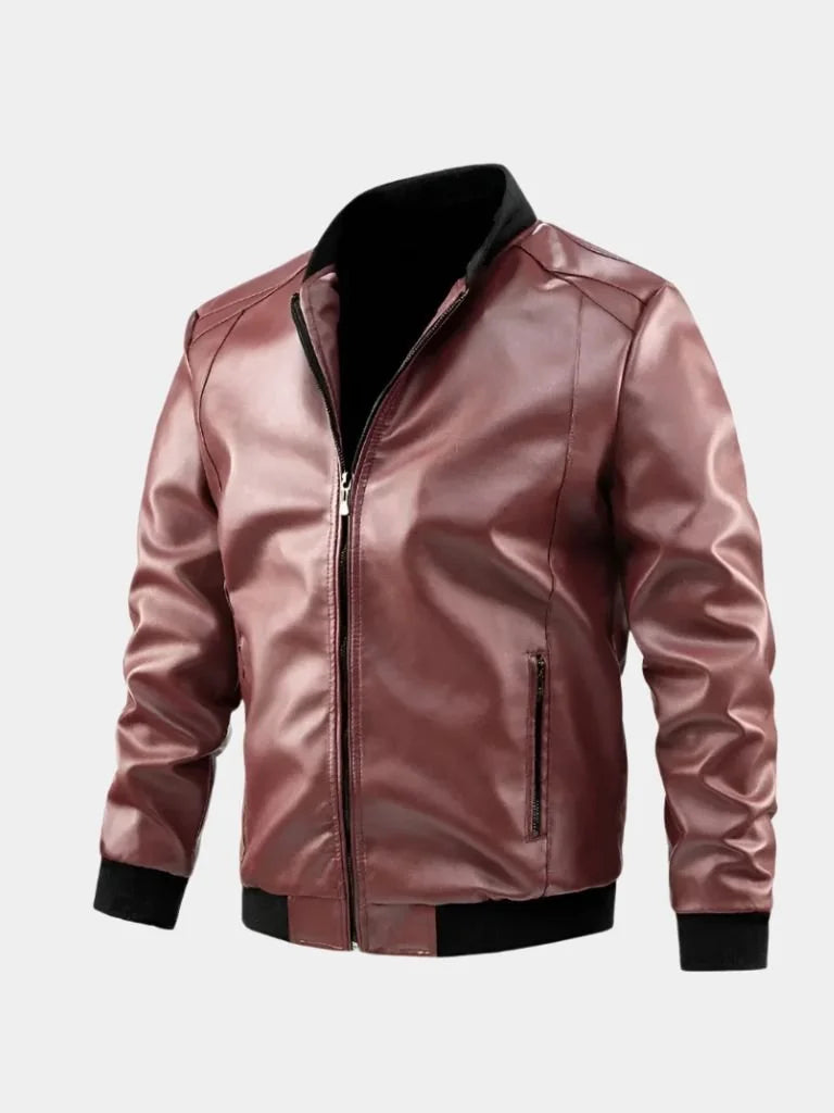 Essential Leather Jacket | Savile & Co.
