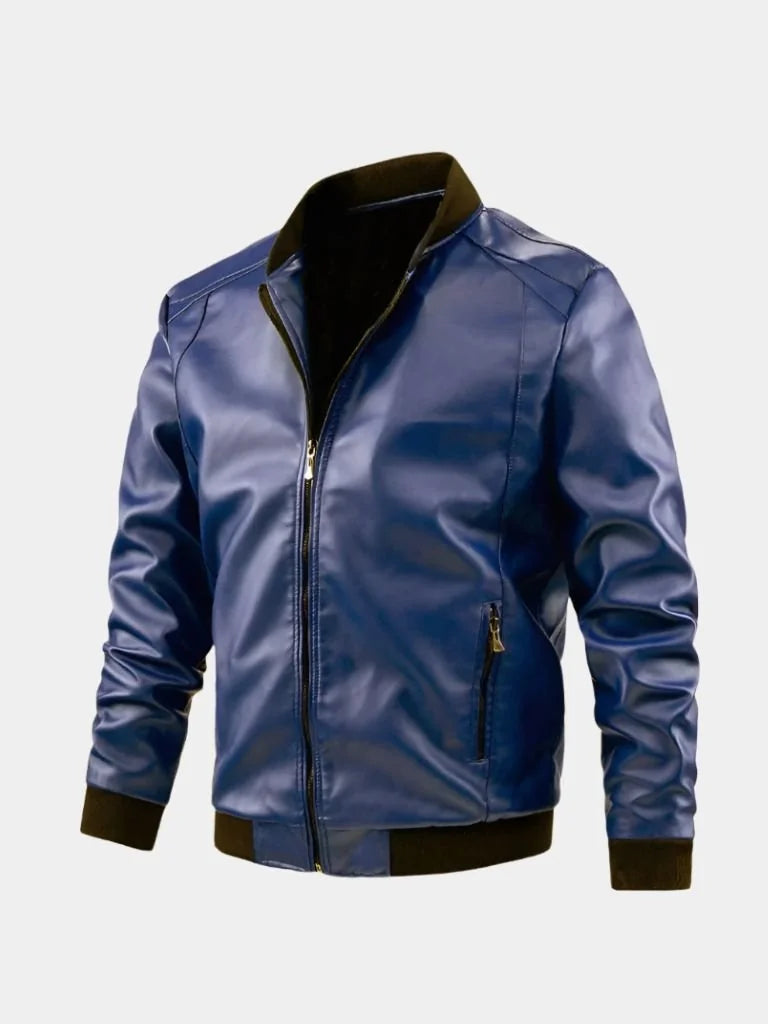 Essential Leather Jacket | Savile & Co.