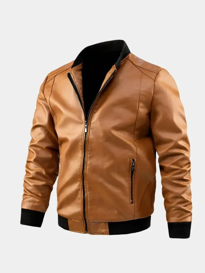 Essential Leather Jacket | Savile & Co.