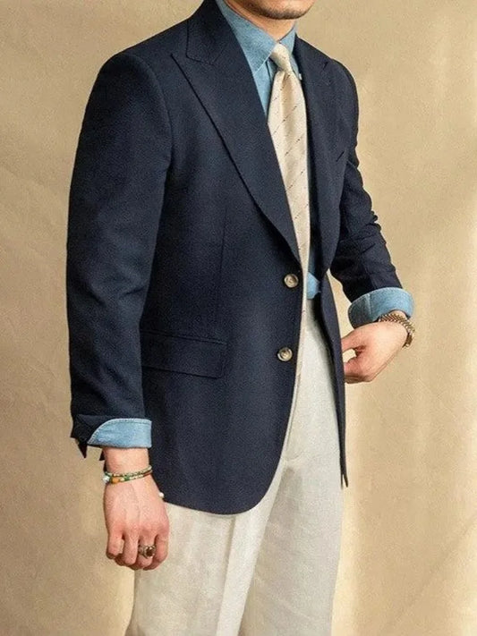 Essential Nautical Seersucker Blazer | Savile & Co.