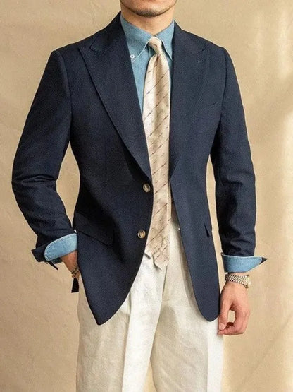Essential Nautical Seersucker Blazer | Savile & Co.