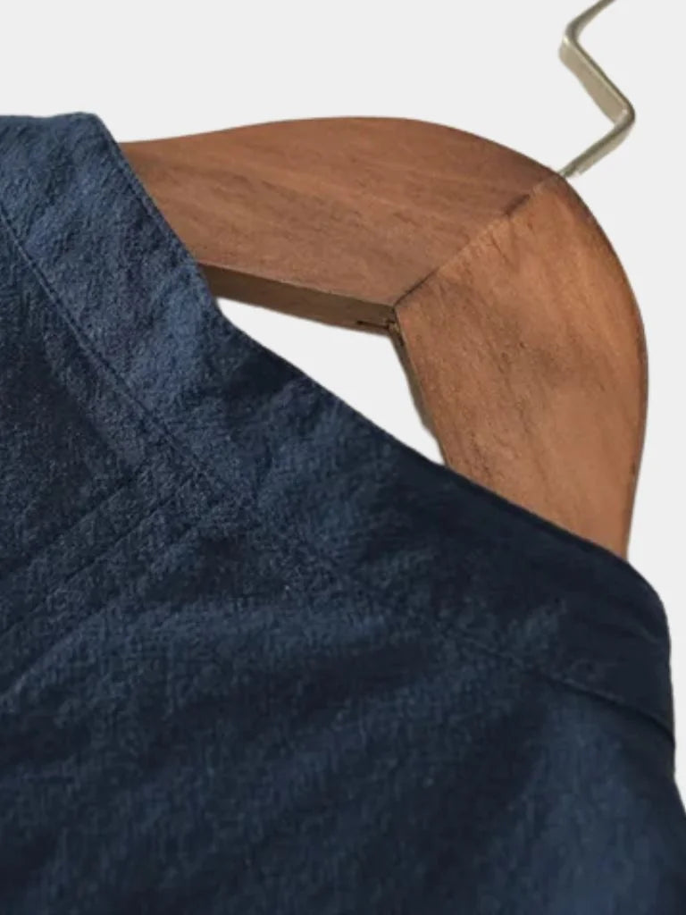 Essential Short Sleeve Linen Shirt | Savile & Co.