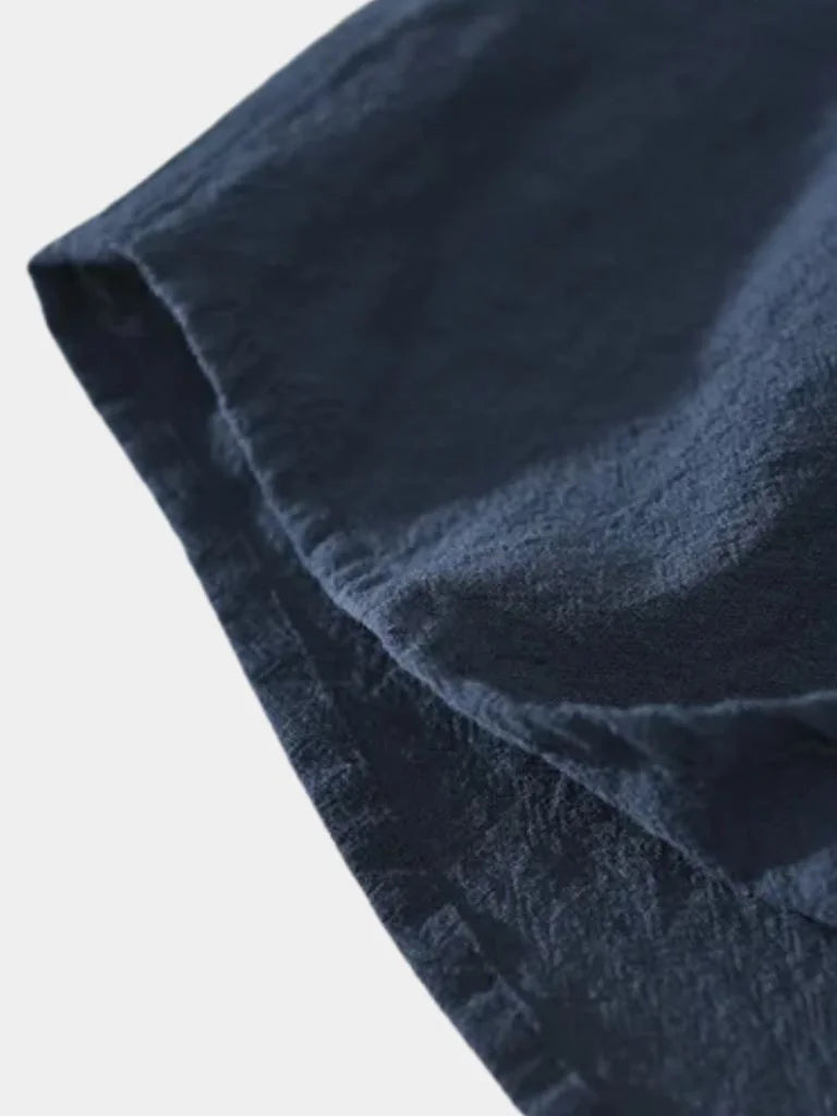 Essential Short Sleeve Linen Shirt | Savile & Co.