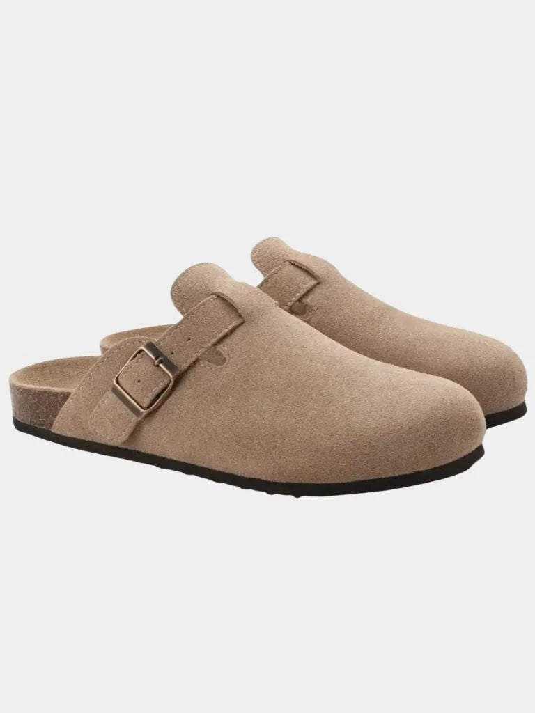 Essential Suede Clogs | Savile & Co.