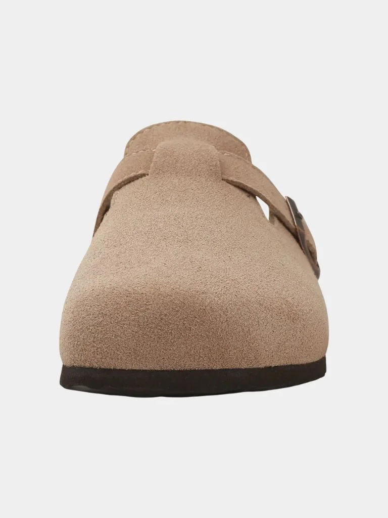 Essential Suede Clogs | Savile & Co.