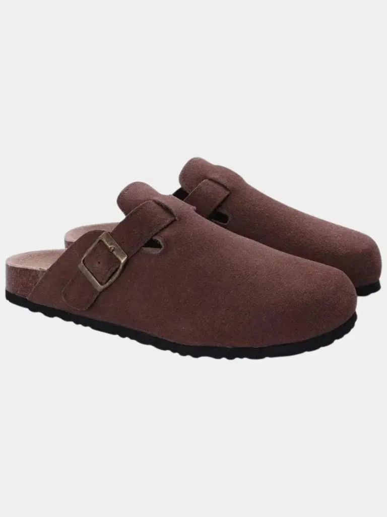 Essential Suede Clogs | Savile & Co.