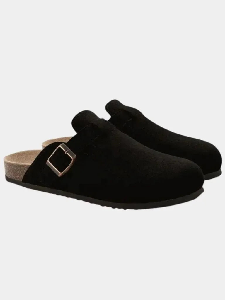 Essential Suede Clogs | Savile & Co.