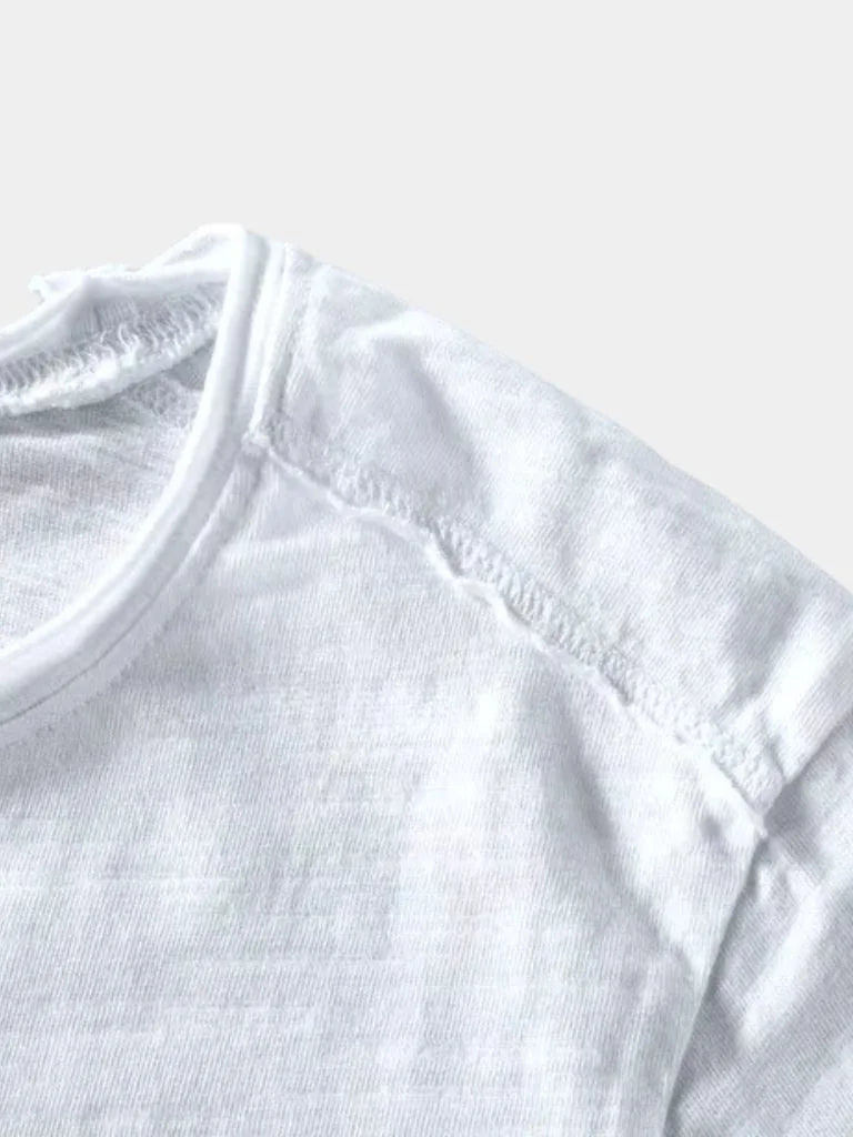 Essential Vintage Cotton Long Sleeve Tee | Savile & Co.