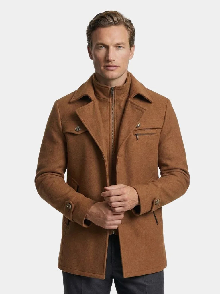 Essential Wool Blend Coat | Savile & Co.