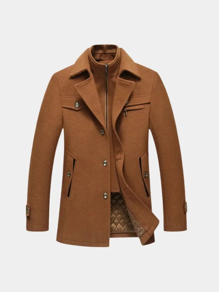 Essential Wool Blend Coat | Savile & Co.