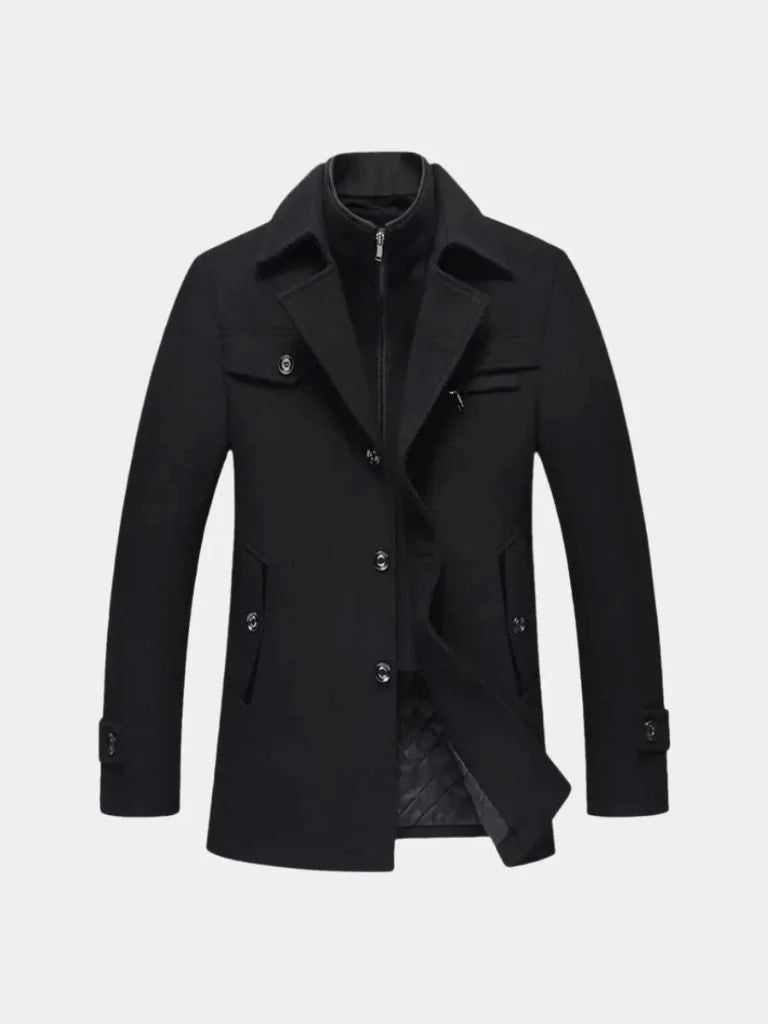 Essential Wool Blend Coat | Savile & Co.