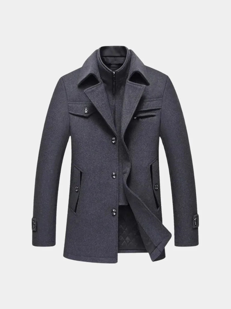 Essential Wool Blend Coat | Savile & Co.