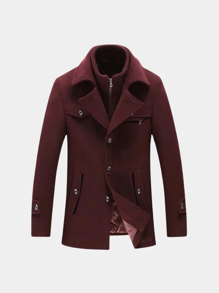 Essential Wool Blend Coat | Savile & Co.