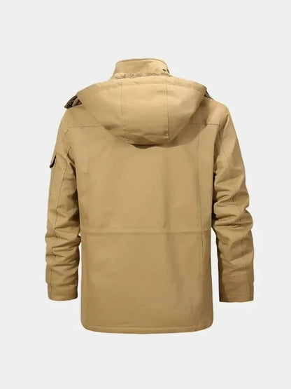 Fleece Hooded Bomber Jacket | Savile & Co.