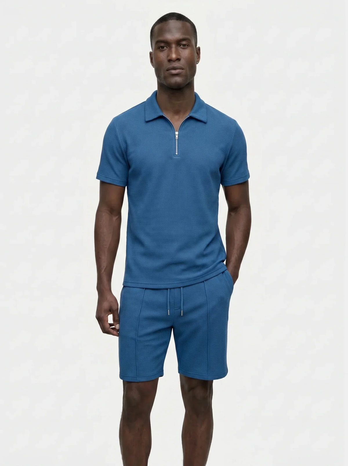 Garrison Grid-Sleeve Set | Savile & Co.