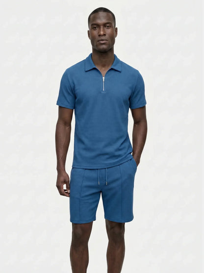 Garrison Grid-Sleeve Set | Savile & Co.