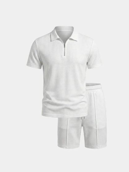 Garrison Grid-Sleeve Set | Savile & Co.