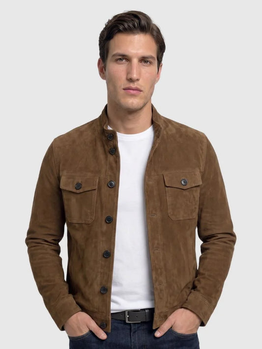 Garrison Suede Vintage Jacket | Savile & Co.