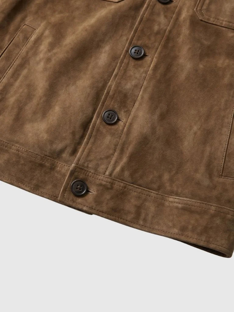 Garrison Suede Vintage Jacket | Savile & Co.