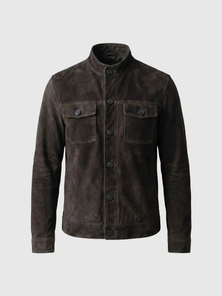 Garrison Suede Vintage Jacket | Savile & Co.