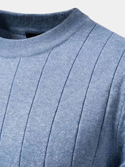 Garrison Texture Crew Top T-Shirt | Savile & Co.